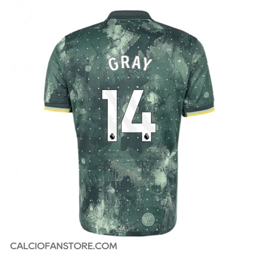 Maglia Calcio Tottenham Hotspur Archie Gray #14 Terza Divisa 2024-25 Manica Corta